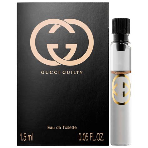 gucci fragrance sample|Gucci guilty sample.